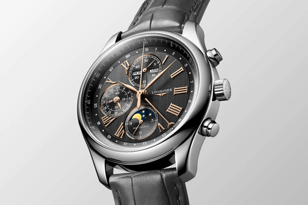 LONGINES Master 浪琴巨擘系列全日曆月相計時碼錶 42mm L27734612