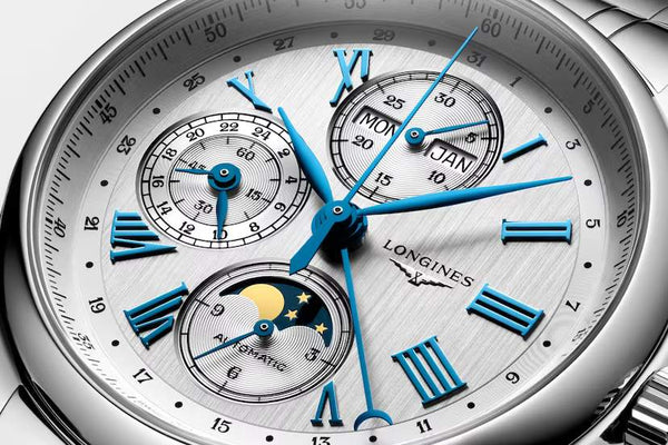 LONGINES Master 浪琴巨擘系列全日曆月相計時碼錶 42mm L27734716