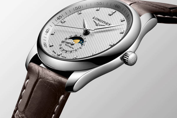 LONGINES Master 浪琴巨擘系列真鑽月相機械錶 40mm L29094773