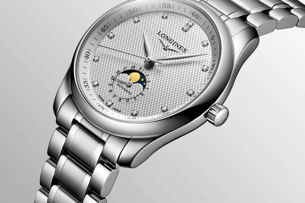 LONGINES Master 浪琴巨擘系列真鑽月相機械錶 40mm L29094776