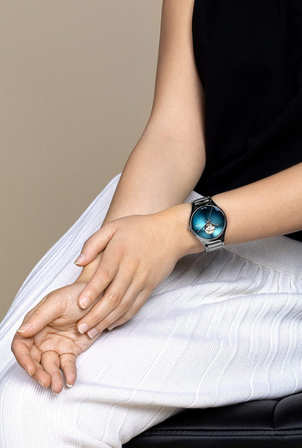 Rado 雷達真我系列 TRUE SECRET 高科技陶瓷自動腕錶 40mm R27108322