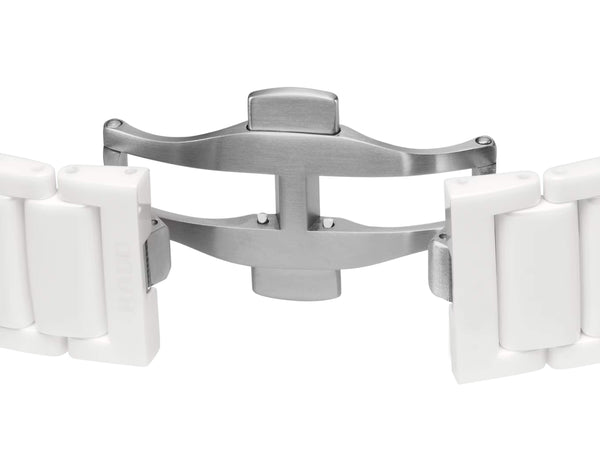 Rado 雷達錶 TRUE 真我系列開芯白色陶瓷機械鏤空腕錶 40mm R27115012