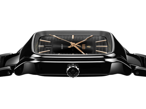RADO 雷達錶TRUE SQUARE 真我系列方形陶瓷自動機械腕錶 38mm R27078172