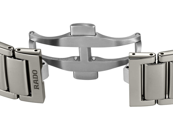 RADO 雷達錶 TRUE Square 真我方形系列開芯電漿高科技陶瓷機械腕錶 R27083712