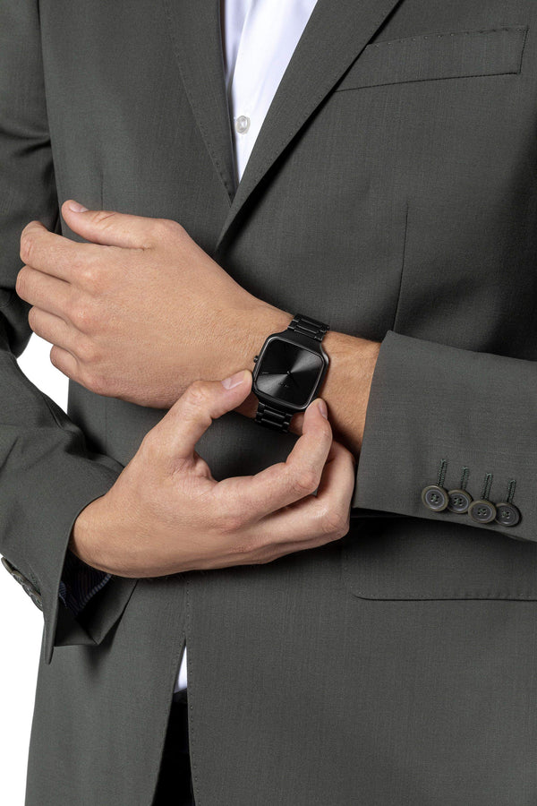 RADO 雷達錶 TRUE Squre 真我方形超薄系列石英幻彩腕錶 R27062152