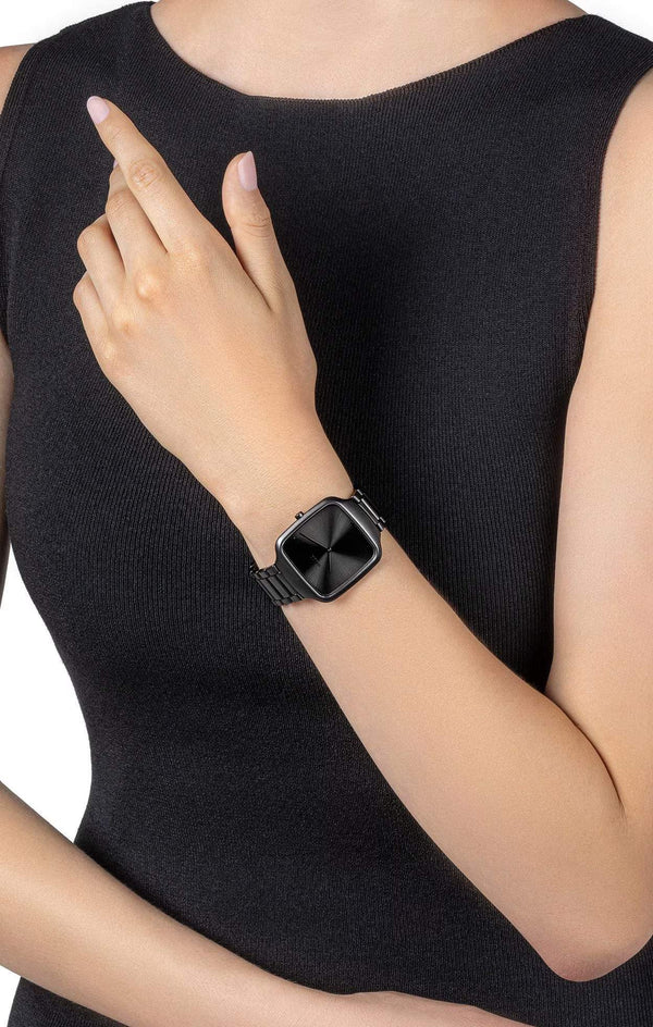 RADO 雷達錶 TRUE Squre 真我方形超薄系列石英幻彩腕錶 R27062152