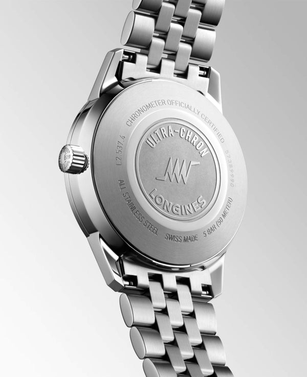 LONGINES 浪琴 ULTRA-CHRON CLASSIC 高振頻經典超級天文台腕錶 37mm L25374726