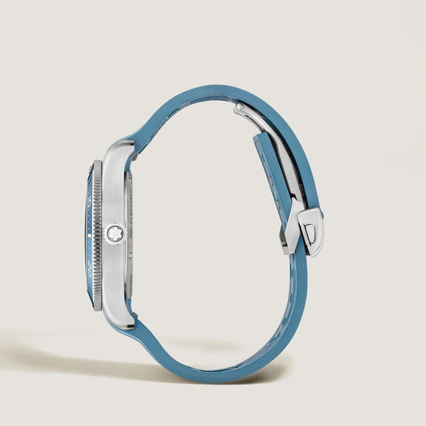 MontBlanc 萬寶龍 Iced Sea 系列日期顯示自動腕錶 0 Oxygen 零氧特別版 38mm MB134023