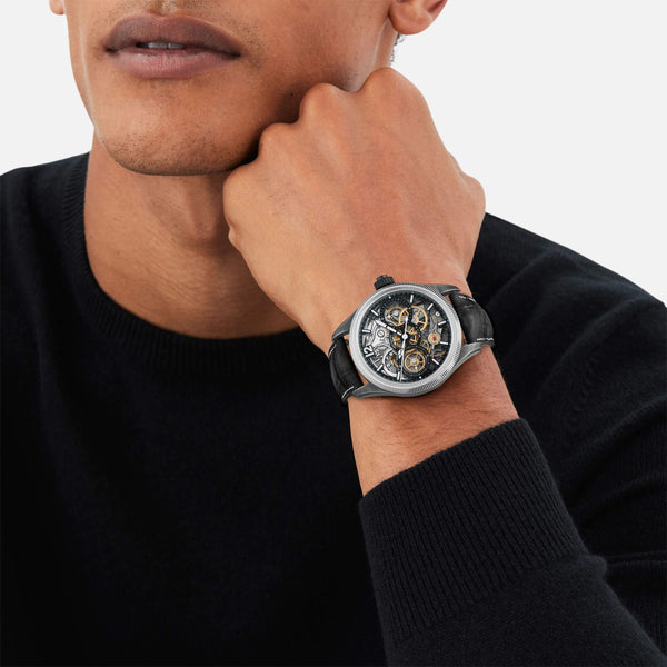 MontBlanc 萬寶龍 1858系列UNVEILED SECRET MINERVA 單按把計時腕錶限量版88枚 131155