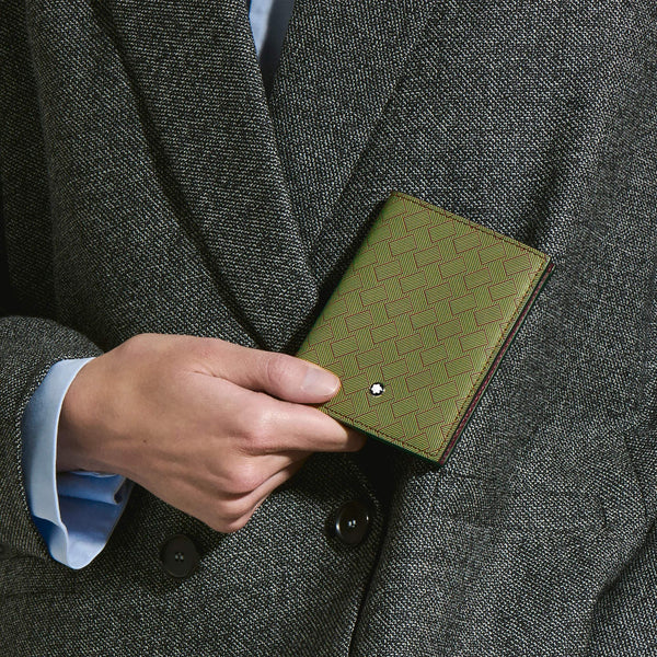 MONTBLANC 萬寶龍 Extreme 風尚系列 3.0 袖珍型皮夾,6 卡式 MB199398