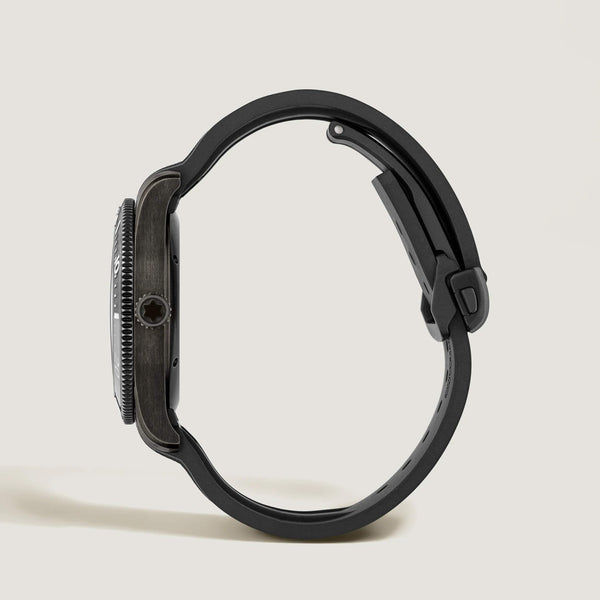 MontBlanc 萬寶龍 Iced Sea 系列300米日期顯示0 Oxygen 零氧自動潛水腕錶 41mm MB134017