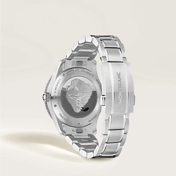 MontBlanc 萬寶龍 Iced Sea 系列日期顯示自動腕錶 0 Oxygen 零氧特別版 38mm MB134022