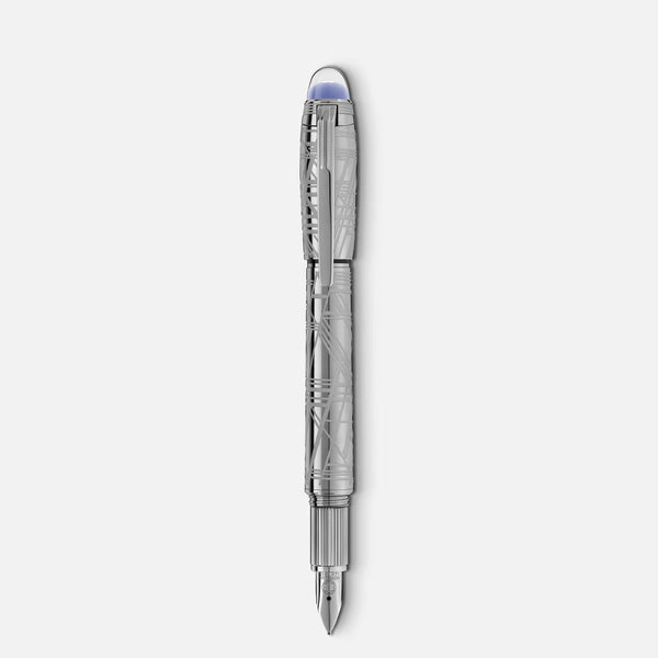 MontBlanc 萬寶龍星際行者 SpaceBlue 系列金屬鋼筆F尖 130218