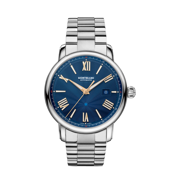 MontBlanc 萬寶龍 Star Legacy 明星傳承系列午夜藍限量版 43mm 130957
