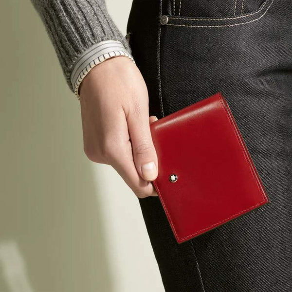 MONTBLANC 萬寶龍 萬寶龍大師傑作(大班)系列皮夾 6卡式 MB198805