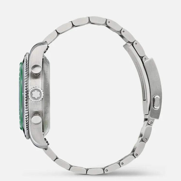 MontBlanc 萬寶龍 1858 系列 0 Oxygen 零氧暗夜綠自動上鍊計時碼錶 42mm 133298