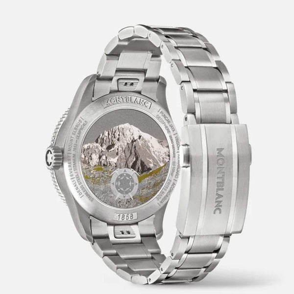 MontBlanc 萬寶龍 1858 Geosphere 南北半球世界時區 0 Oxygen 零氧暗夜綠特別版腕錶 42mm 133303