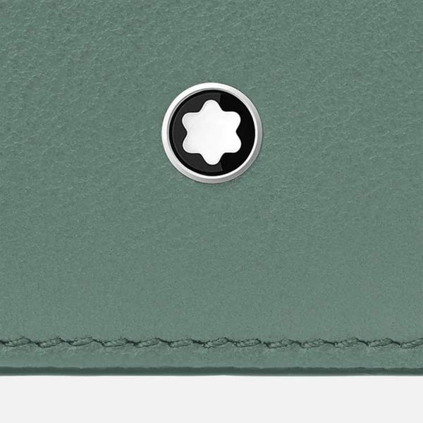 MONTBLANC 萬寶龍 大師傑作(大班)精選柔軟系列 4卡式皮夾具有零錢包 MB198027