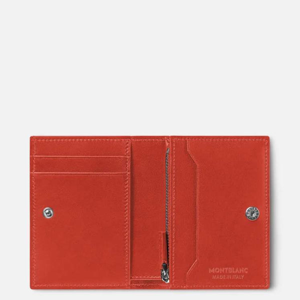 MONTBLANC 萬寶龍軟皮系列袖珍長版皮夾 MB198009