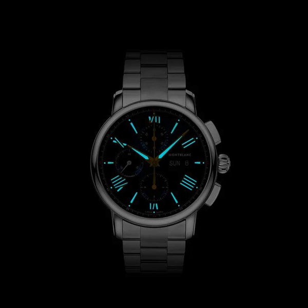 MontBlanc 萬寶龍 Star Legacy 明星傳承系列星期日期計時碼錶限量版 43mm 130972