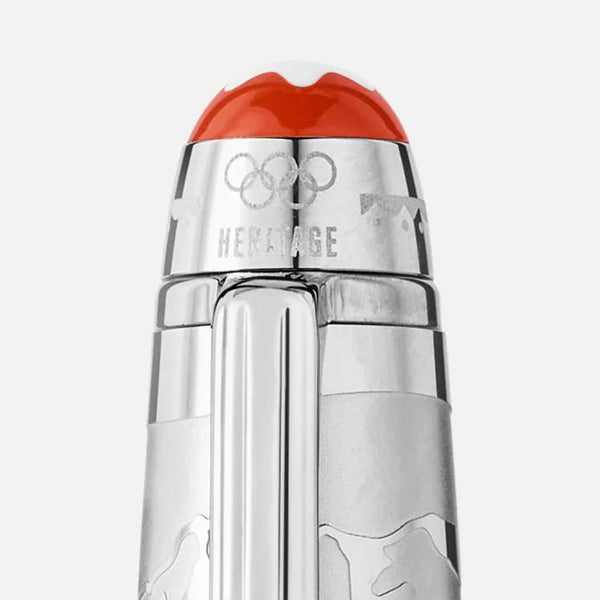 MontBlanc 萬寶龍大師傑作(大班)系列 X 奧運傳承霞慕尼 1924 DOUÉ CLASSIQUE 鋼珠筆 MB131368