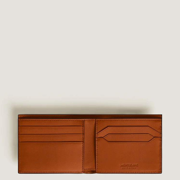 MONTBLANC 萬寶龍 Soft 軟皮系列 6 卡式皮夾,附可拆式名片夾  MB198746