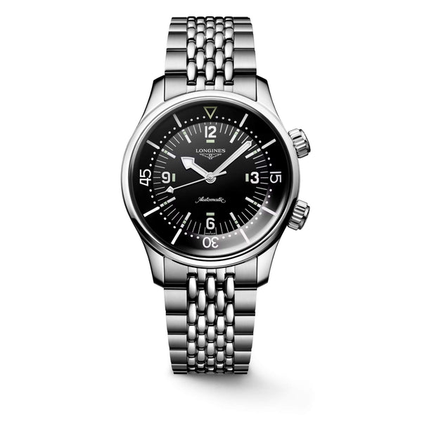 LONGINES Legend Diver 浪琴錶傳奇潛水復刻腕錶 39mm L37644506