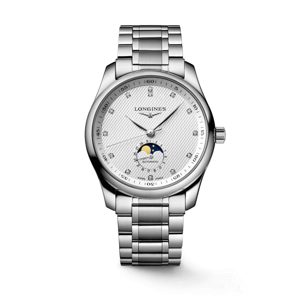 LONGINES Master 浪琴巨擘系列真鑽月相機械錶 40mm L29094776