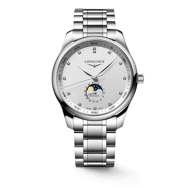 LONGINES Master 浪琴巨擘系列真鑽月相機械錶 42mm L29194776