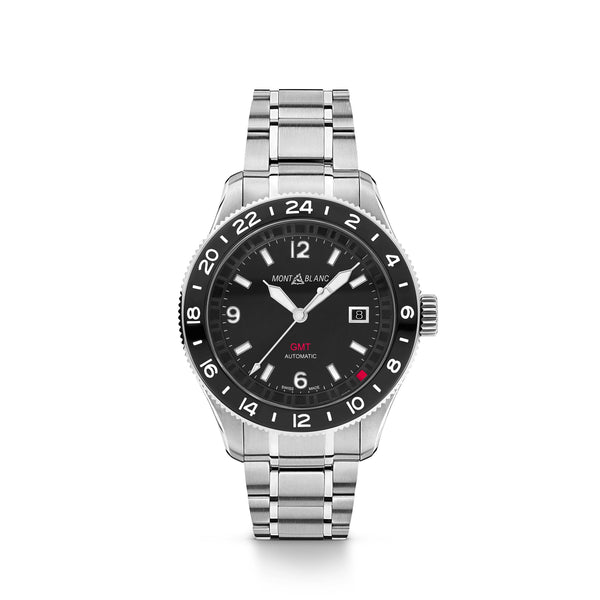 MontBlanc 萬寶龍1858系列 GMT 兩地時區日期顯示自動腕錶 42mm 129615