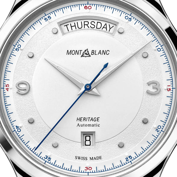MontBlanc 萬寶龍 Heritage 傳承系列星期日期自動機械腕錶 39mm 119947