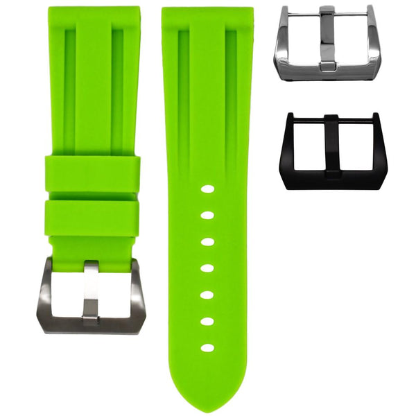 Horus Straps Panerai沛納海 - Luminor用 錶徑 42/44/47mm適用 單色橡膠錶帶 - 新萬國鐘錶