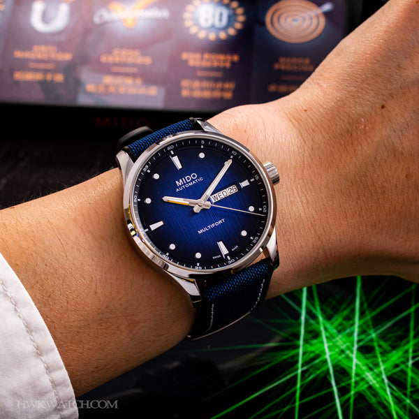 MIDO Multifort M 美度先鋒系列鈦游絲80小時動力機械腕錶 42mm M0384301704100