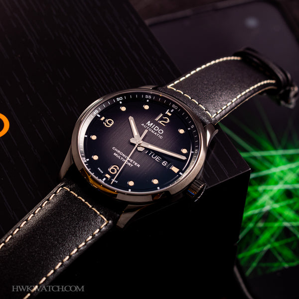 MIDO Multifort M 美度先鋒系列天文台認證矽游絲80小時動力機械腕錶 42mm M0384313605700