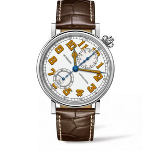 LONGINES 浪琴 1935 A-7 飛行腕錶 L28124232 - 新萬國鐘錶