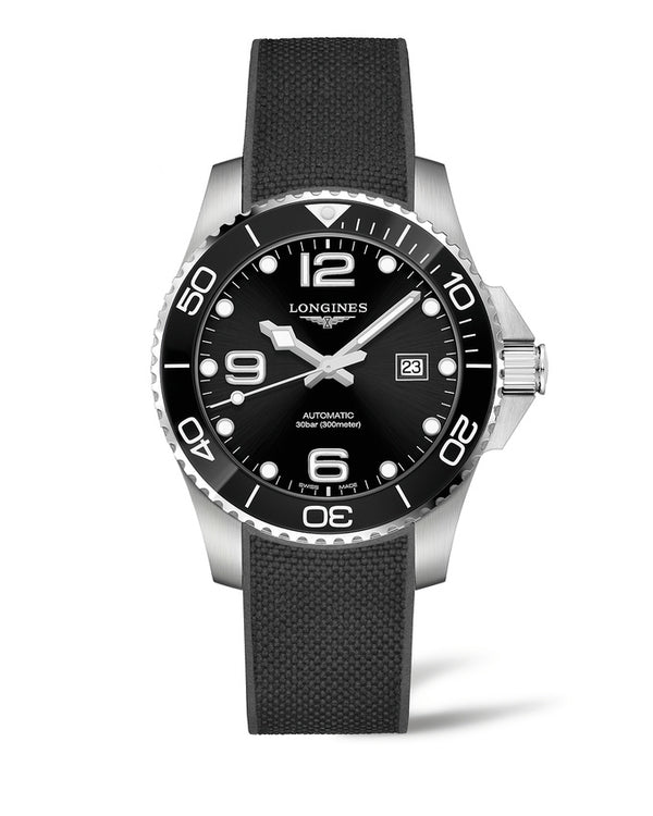 LONGINES 浪琴深海征服者系列浪鬼陶瓷潛水機械錶 43mm L37824569 - 新萬國鐘錶