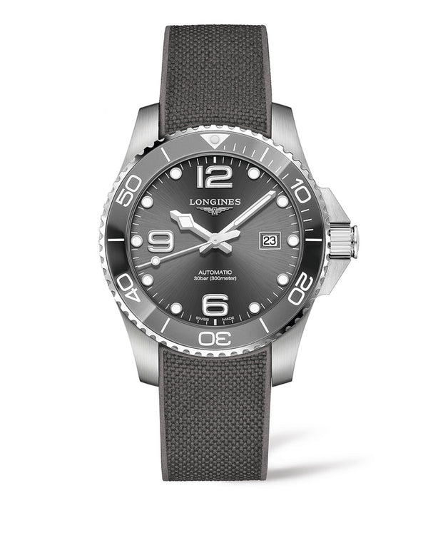 LONGINES 浪琴深海征服者系列浪鬼陶瓷潛水機械錶 43mm L37824769 - 新萬國鐘錶