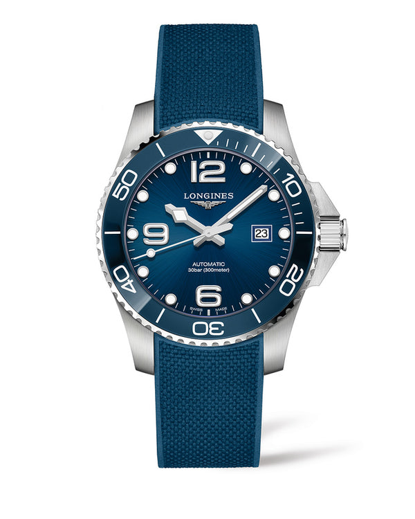 LONGINES 浪琴深海征服者系列浪鬼陶瓷潛水機械錶 43mm L37824969 - 新萬國鐘錶
