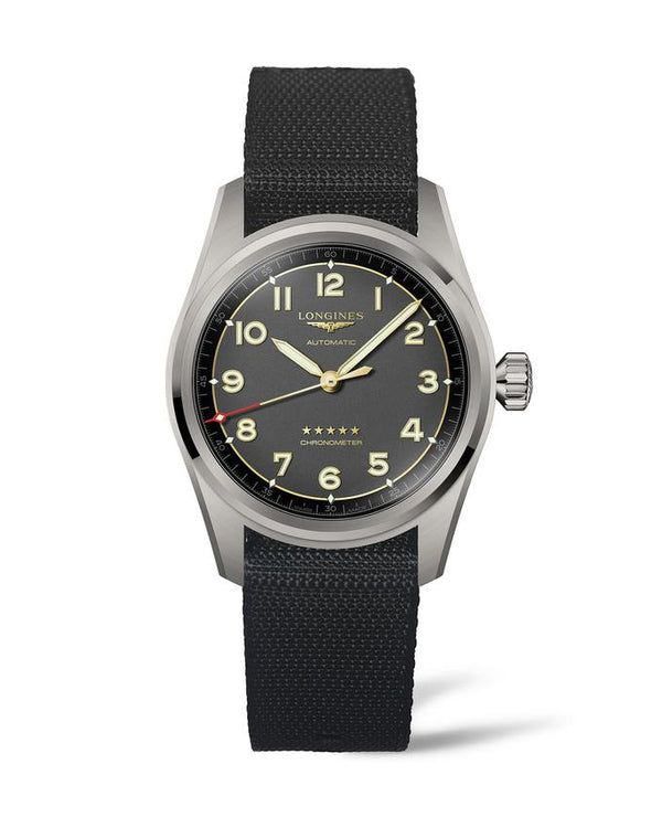 LONGINES 浪琴 Spirit 先行者系列鈦金屬機械錶 40mm L38101532