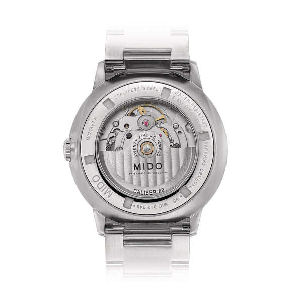 MIDO Commander Gradient 美度香榭系列 煙灰漸層機械腕錶 M0214071141101