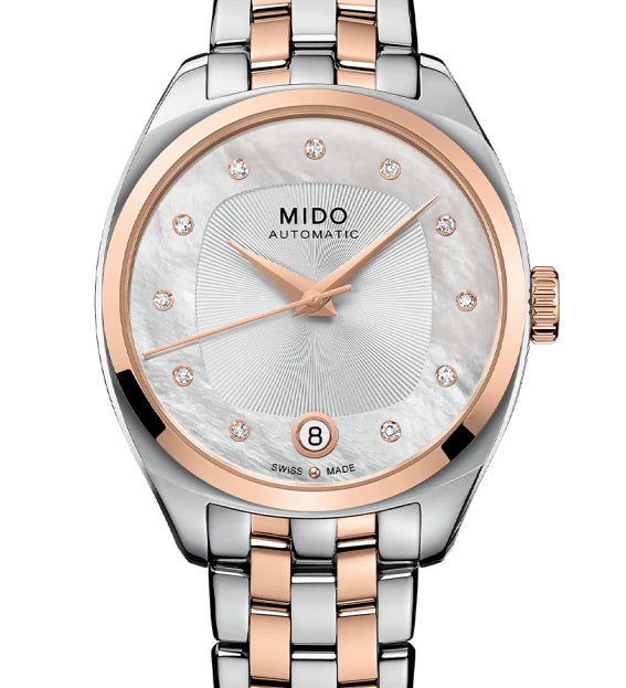MIDO 美度 Belluna 皇室優雅雋永真鑽機械女錶 M0243072211600