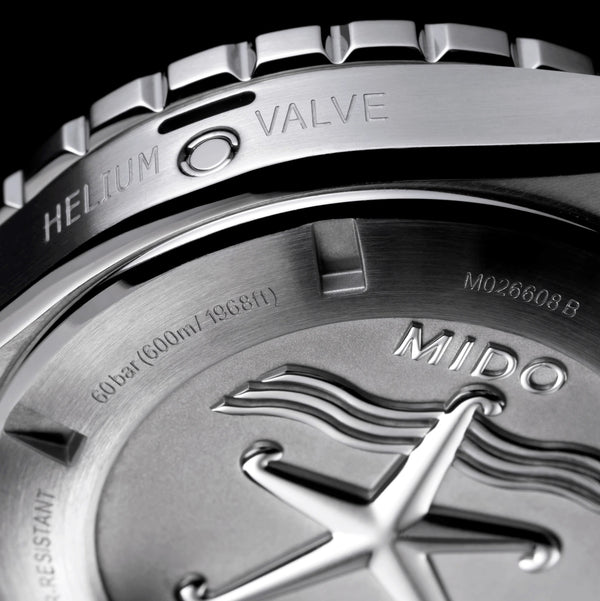 MIDO OCEAN STAR 美度海洋之星 深潛600米天文台認證潛水機械錶 43.5mm M0266081105100