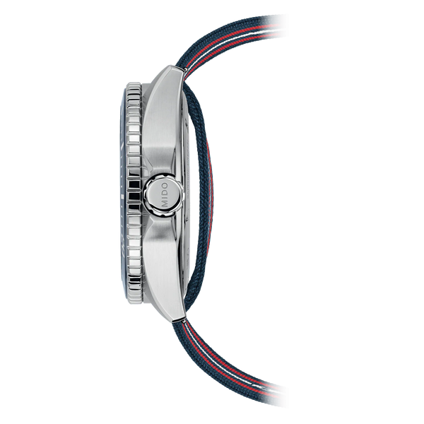 Mido 美度 Ocean Star 海洋之星 GMT兩地時區陶瓷圈紅藍百事面盤200米潛水機械錶 44mm M0266291104100