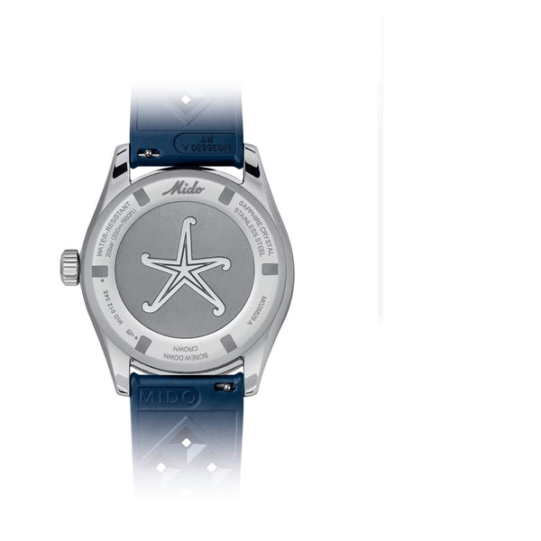 Mido Ocean Star 美度海洋之星復刻彩虹圈雙時區GMT潛水腕錶 40mm M0268291704100