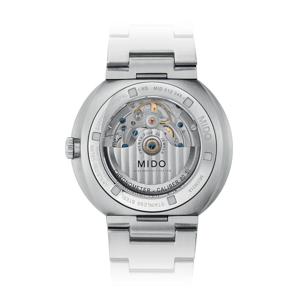 MIDO 美度 Commander 香榭系列天文台認證橄欖綠矽游絲機械腕錶 40mm M0316311109100