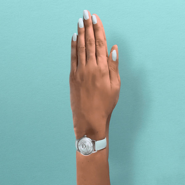 MIDO Baroncelli 美度永恆系列特別版經典漾彩女士母貝鑽面機械錶 M0372071610600