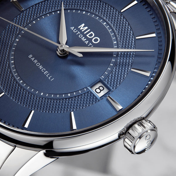 MIDO Baroncelli 美度永恆系列鈦游絲機械腕錶 M0374071104101