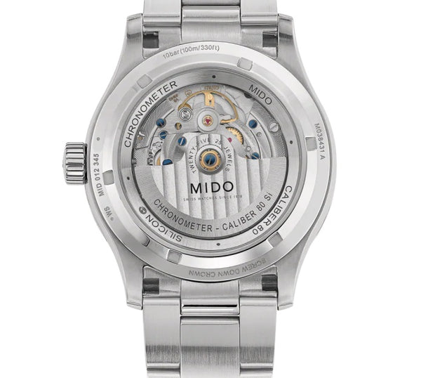 MIDO MULTIFORT CHRONOMETER 美度先鋒系列 M0384311104100 藍面