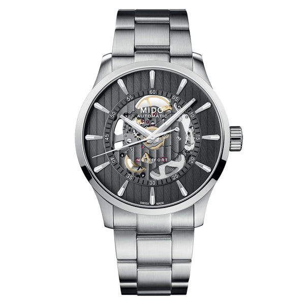 MIDO MULTIFORT 美度先鋒系列鏤空腕錶 42mm M0384361106100