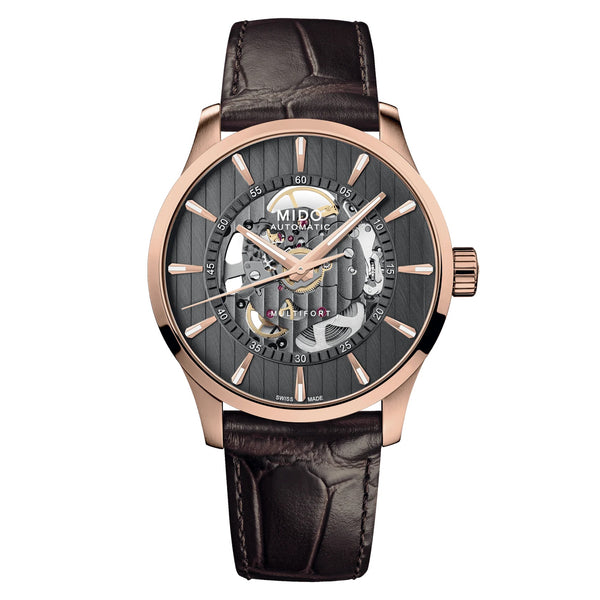 MIDO MULTIFORT 美度先鋒系列鏤空腕錶 42mm M0384363606100
